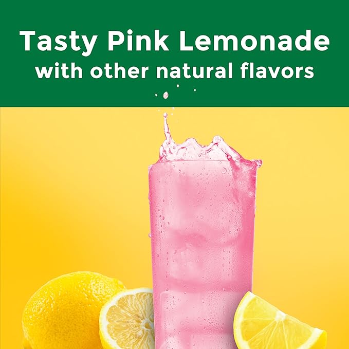 Nature Made High Absorption Magnesium Complex Drink Mix Powder, Magnesium Citrate, Magnesium Glycinate & Magnesium Malate 3-in-1 Blend, Pink Lemonade Flavor, 96 g, 30 Day Supply