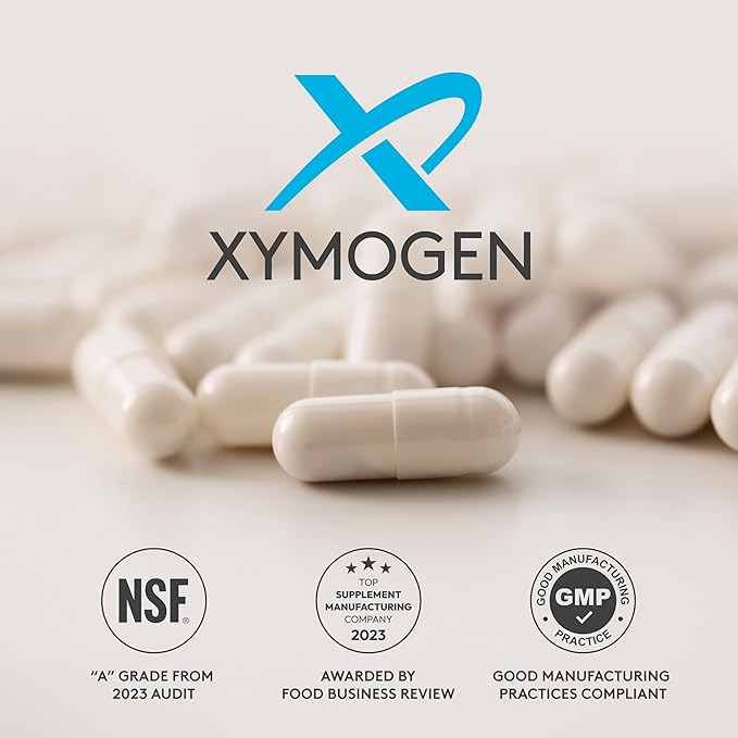 XYMOGEN ColonX Supplement - Magnesium Citrate, Cape Aloe, + Triphala Capsules for Digestive Health - Magnesium Supplement - Gut Cleanse + Gut Support (120 Capsules)