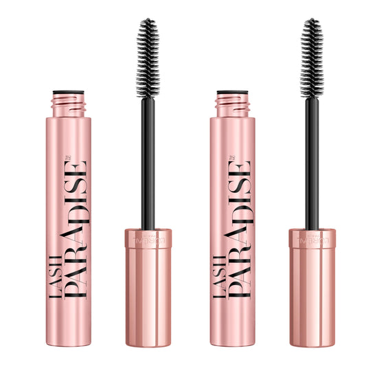 L'Or  Al Paris Voluminous Mascara, Voluptuous Volume, Intense Length, Feathery Soft Lashes, No Flaking - Pack Of 2