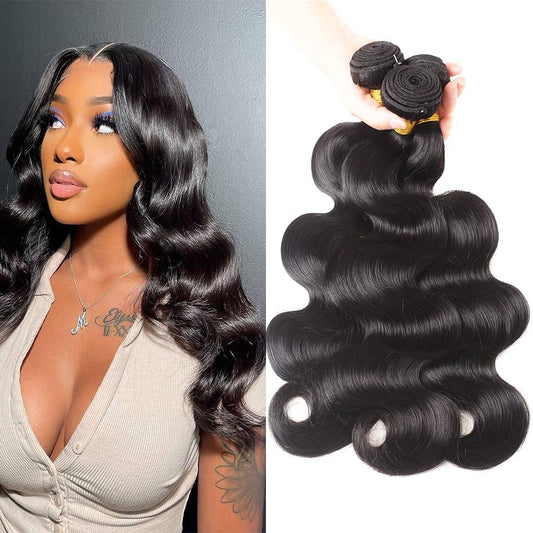 Body Wave Human Hair 3 Bundles 18 18 18Inch Brazilian Virgin 3Bundles Human Hair Body Wave Bundles Hair Extensions