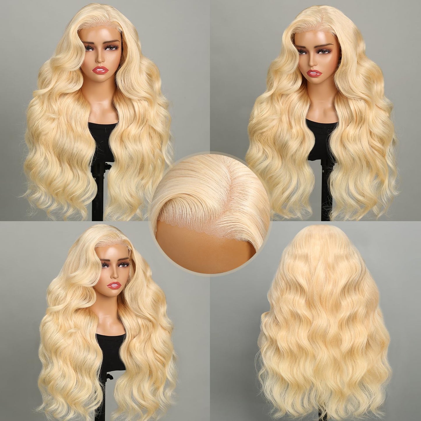 Superlook 5X6 613 Lace Front Wig Human Hair 240% Density Blonde Lace Front Wigs Human Hair Wear And Go Glueless Wigs Human Hair