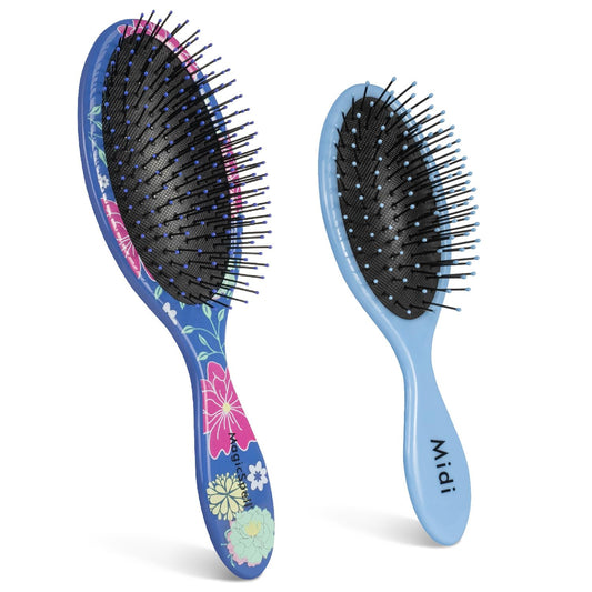Magicspell Pro 2 Brush-Set For All Hair Types (Ocean Blue & Light Blue)