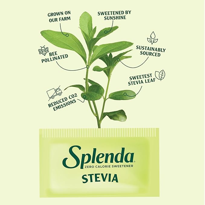 SPLENDA Stevia Liquid Zero Calorie Sweetener Drops, 1.68 Ounce Bottle (Pack of 1)