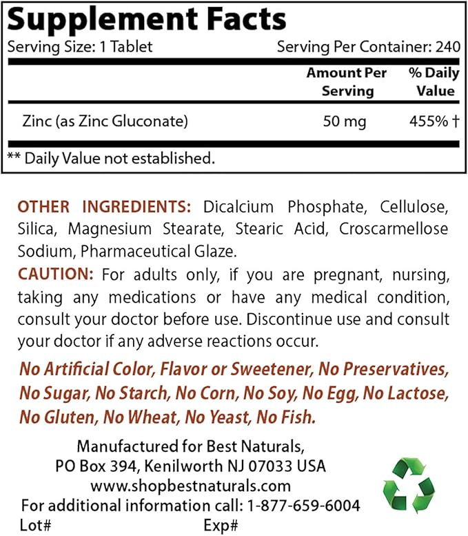 Coral Calcium Plus 1000 mg & Zinc Gluconate 50mg