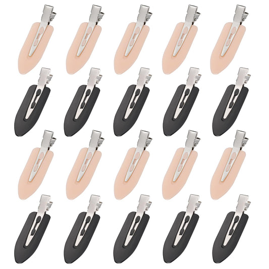 Madholly 20Pcs No Bend Hair Clips - No Crease Hair Clips For Styling Sectioning, Hair Barrettes For Salon Hairstyle Hairdressing