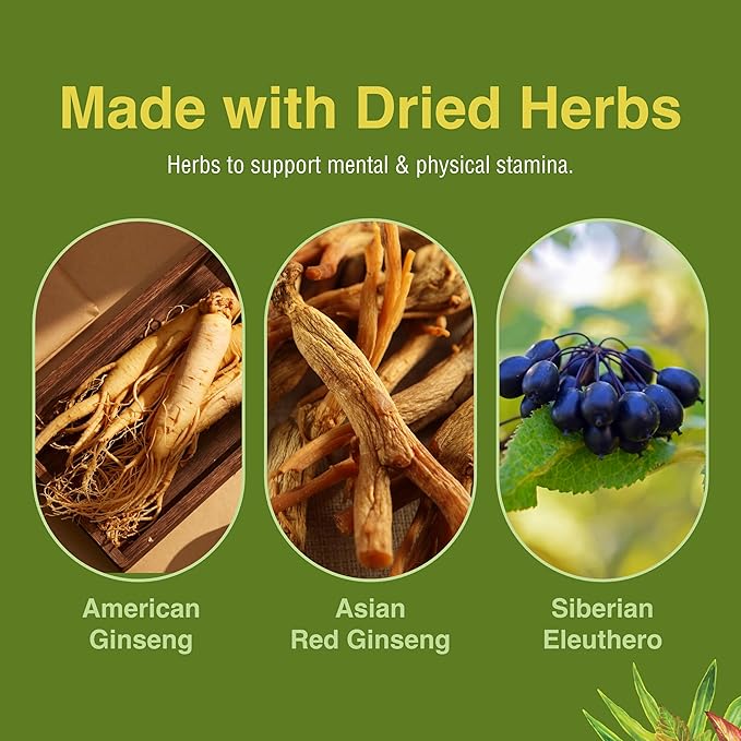 Herbs Etc. Ultimate Ginseng Softgels - Support Continuous Physical Activity - Aids Brain Health - Supports Daily Stamina for Physical & Intellectual Activity - Gluten-Free - 30 Softgels (30 Servings)