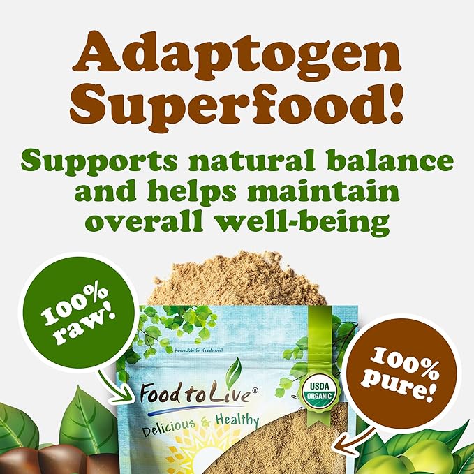 Food to Live Organic Triphala Powder, 5 Pounds – Natural Detox, Blend from Fruits Amalaki, Haritaki and Bibhitaki, Non-GMO, Perfect for Tea and Smoothies, Vegan, Kosher, Bulk