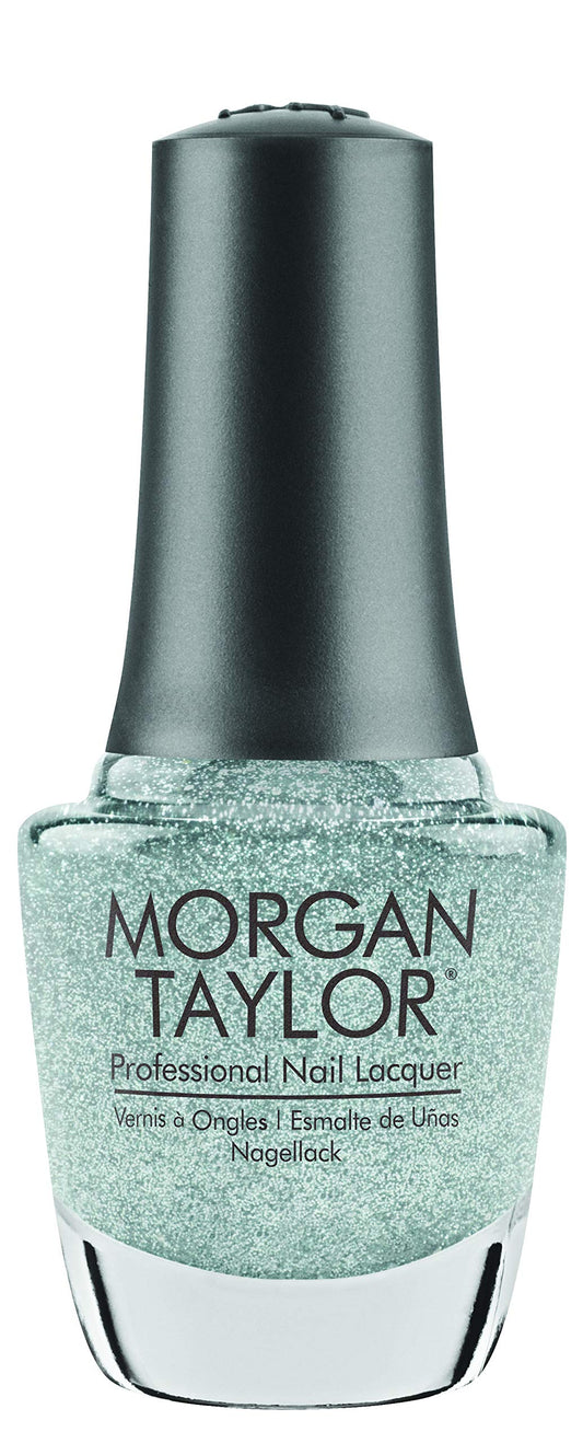 Morgan Taylor Nail Lacquer (A-Lister) Sparkle Nail Polish, Finger Nail Polish, Long Lasting Nail Polish, Sparkle Nail Lacquer, F
