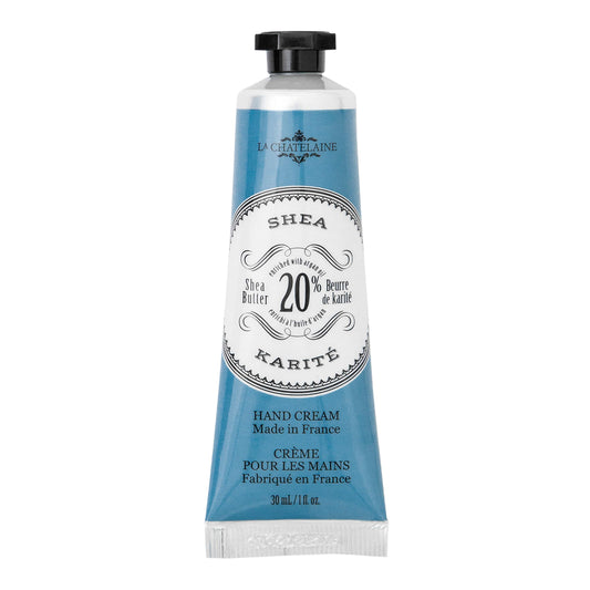 La Chatelaine 20% Shea Butter Hand Cream, Travel Size, Organic Argan Oil, Moisturizing, Nourishing, Extra-Rich Hand Lotion, Made