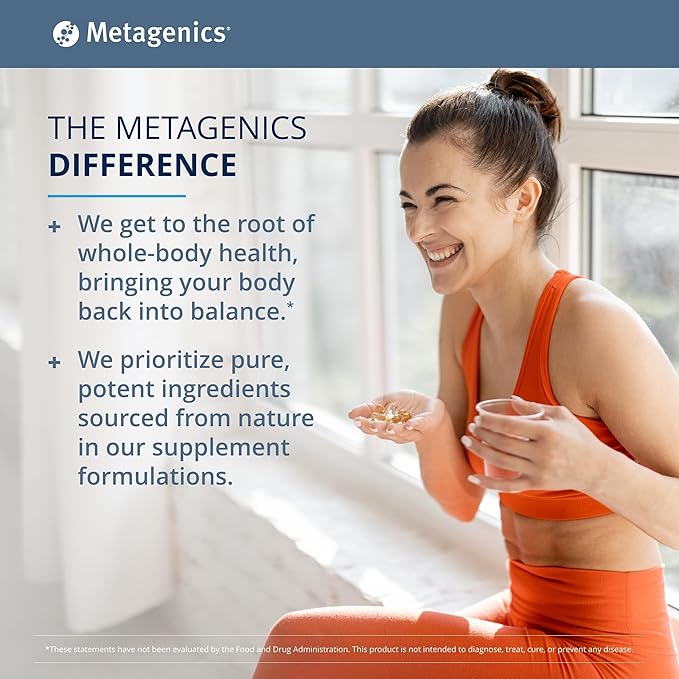 Metagenics CandiBactin-AR - Concentrated Aromatic Essential Oils - with Thyme Oil & Oregano Oil - Gut Health Supplements* - for Intestinal Microbial Balance* - Gluten-Free - 120 Softgels