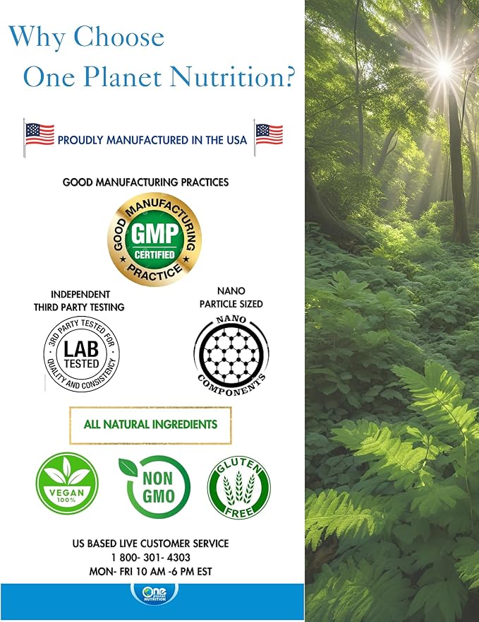 Nano Shilajit Powder 8 oz (454 Servings), 40-60% Fulvic Acid, Nano for Enhanced Absorption, Supports Overall Wellness, Non-GMO, Vegan, Gluten Free